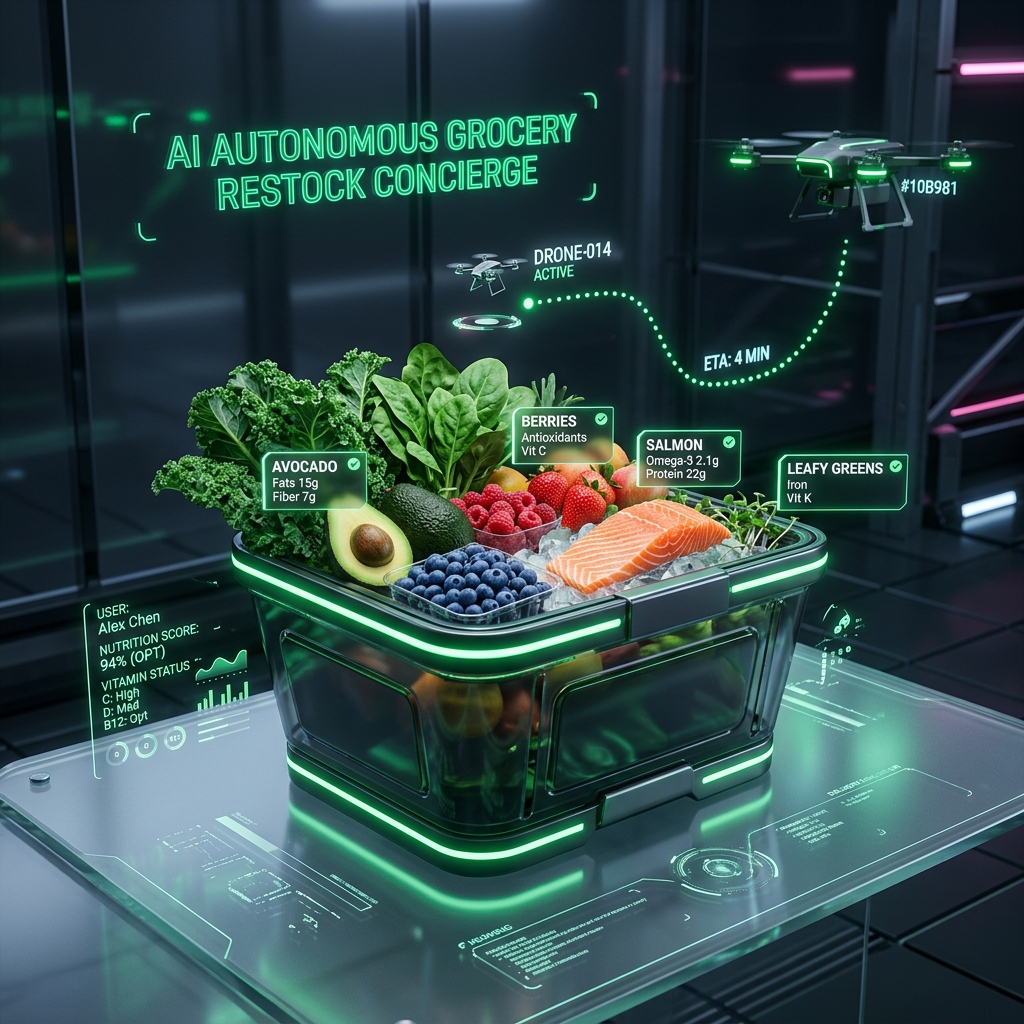 Automated Grocery Fulfillment AI Concierge