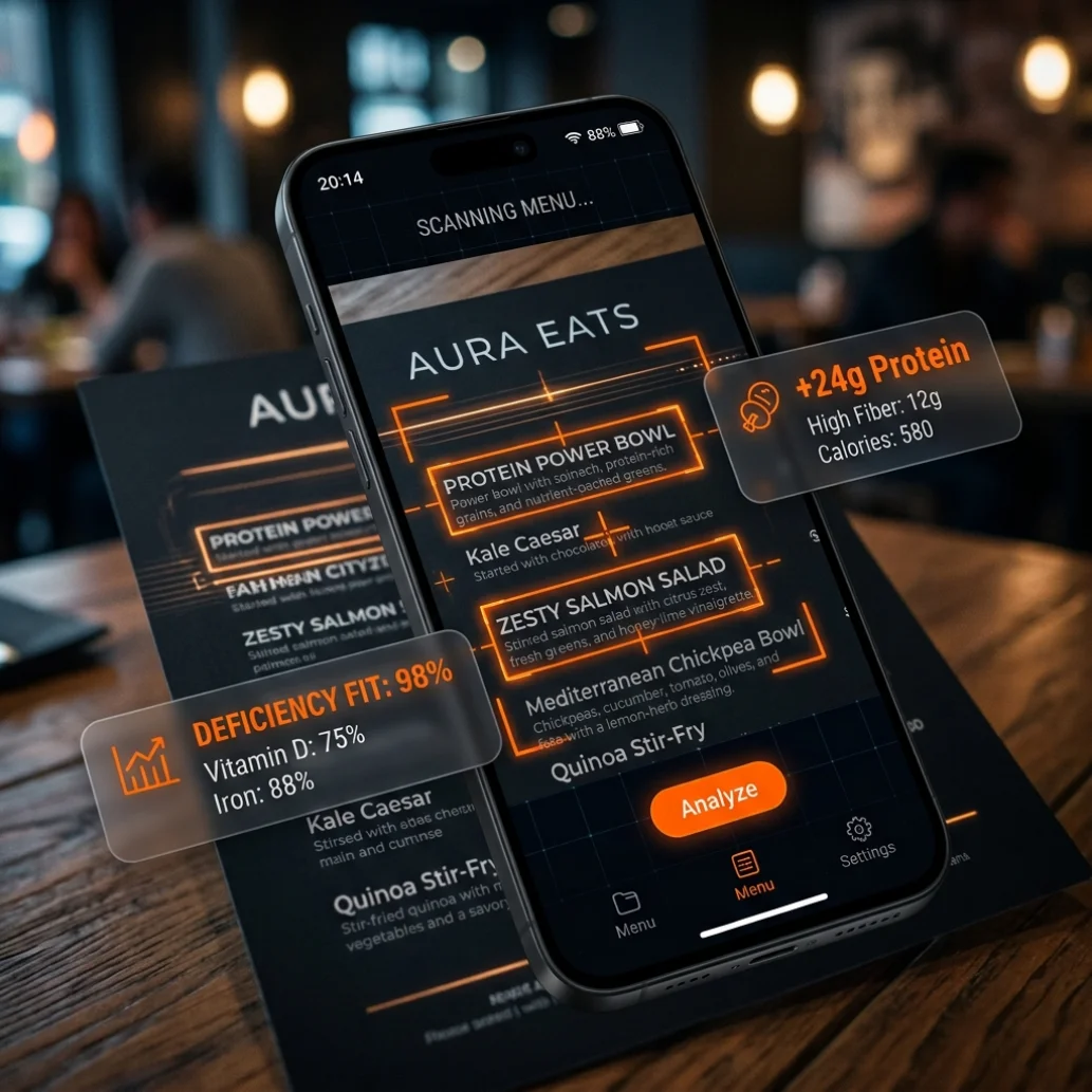 Restaurant Menus Decoded AI Vision Scanner