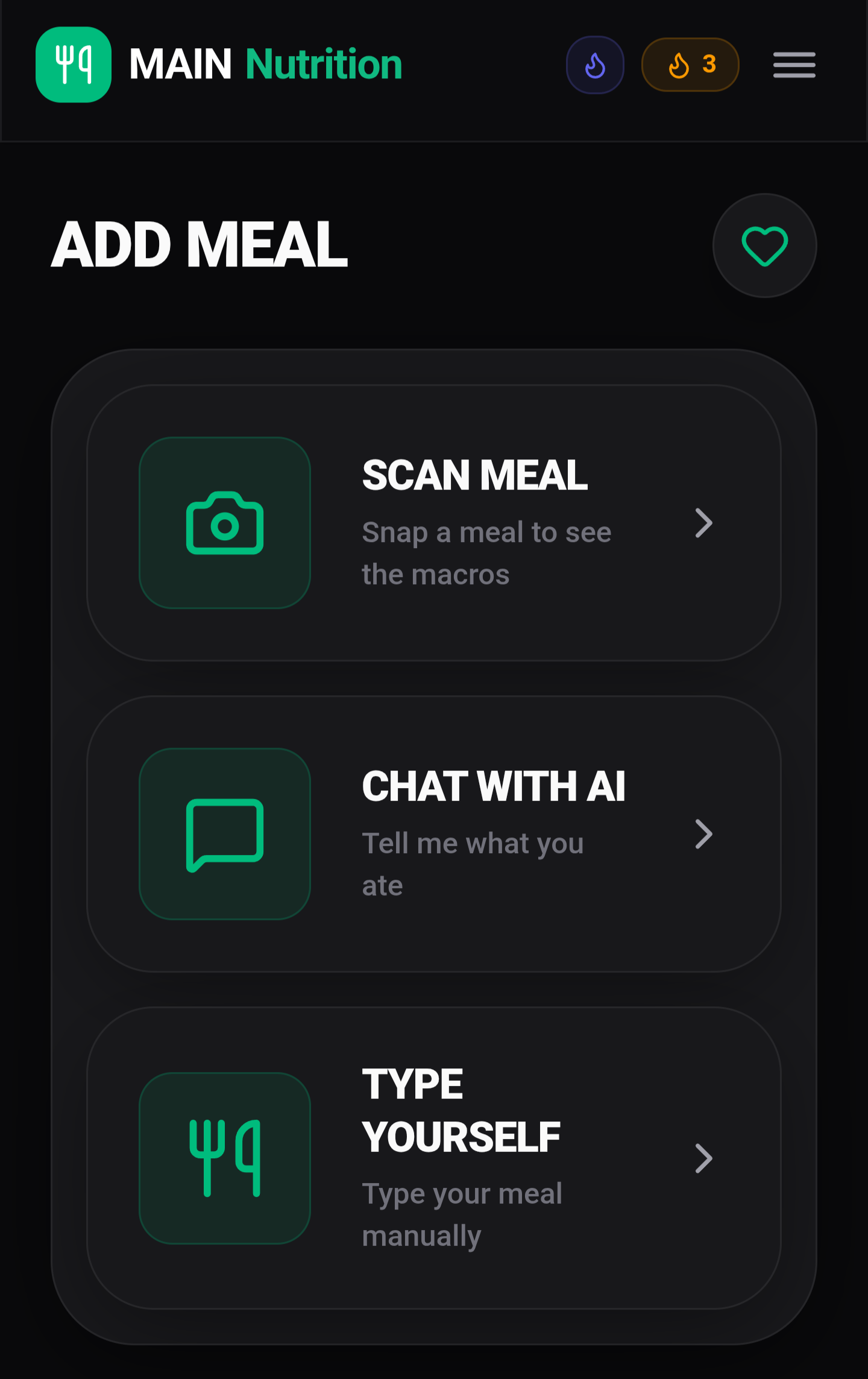 Add Meal Multi-Modal AI Modal
