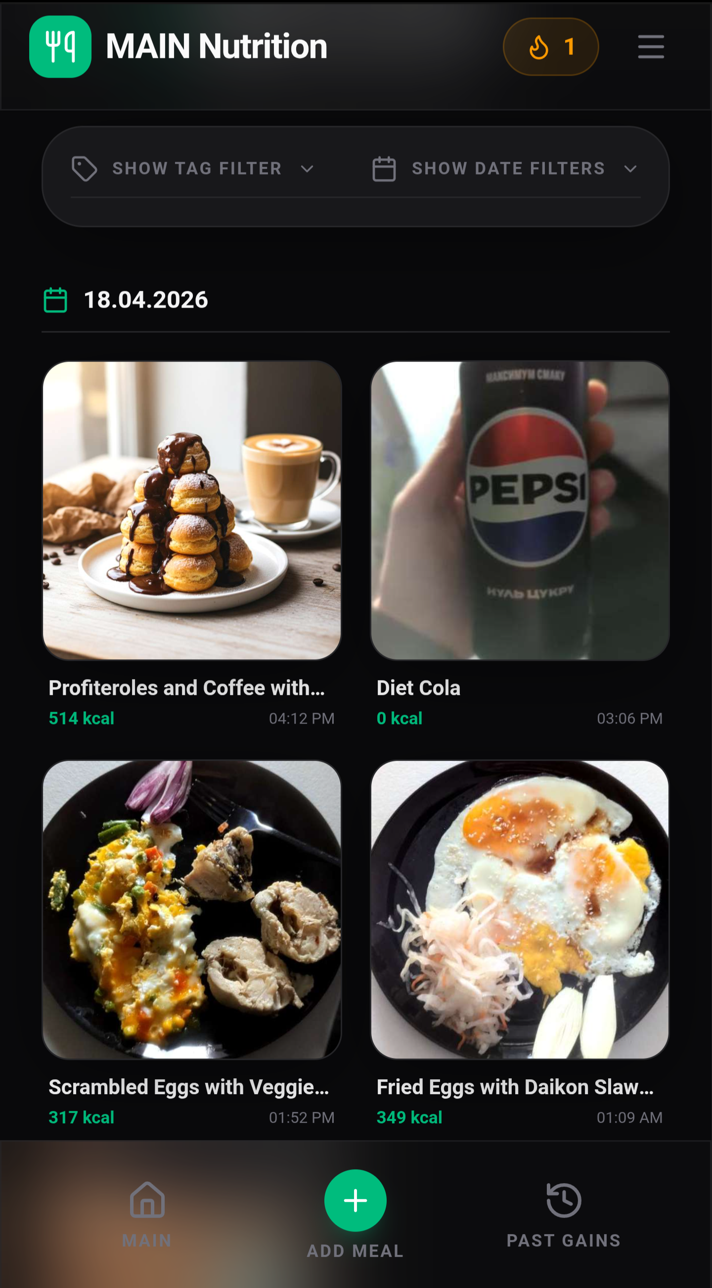 Stash Calendar Grid View